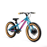 Bicicleta Aro 16 Infantil Mtb Sense Grom 2021 alum aqua/rosa