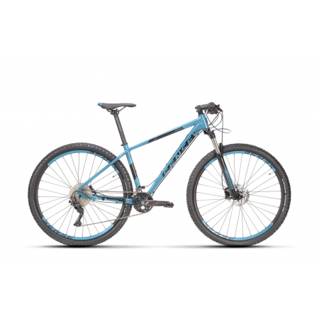 Bicicleta Sense Rock Evo 2021/22 Azul preto  Deore Rockshox