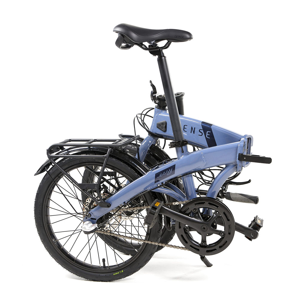 Bicicleta Sense Easy elétrica 2021 Cinza/azul Nexus 3v 250w