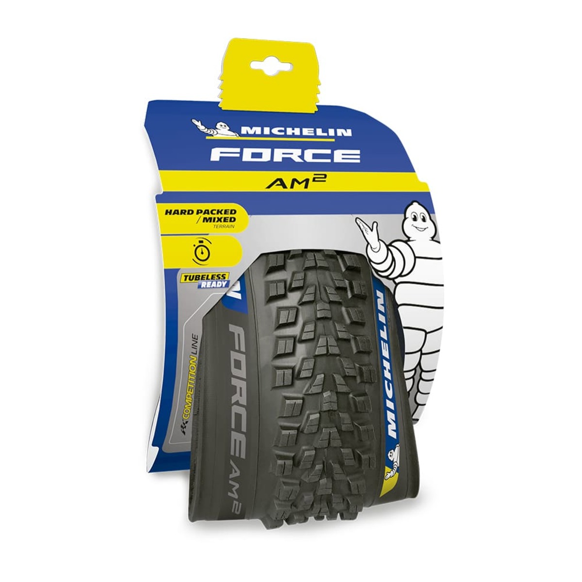 PNEU 29X2.40 FORCE AM2 COMPETITION LINE TS TLR Ref: 444613  MICHELIN FR