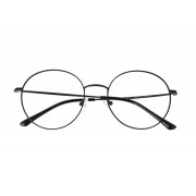 Óculos de grau metal redondo