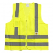 Colete de Proteção Amarelo Fluorescente - Super Safety