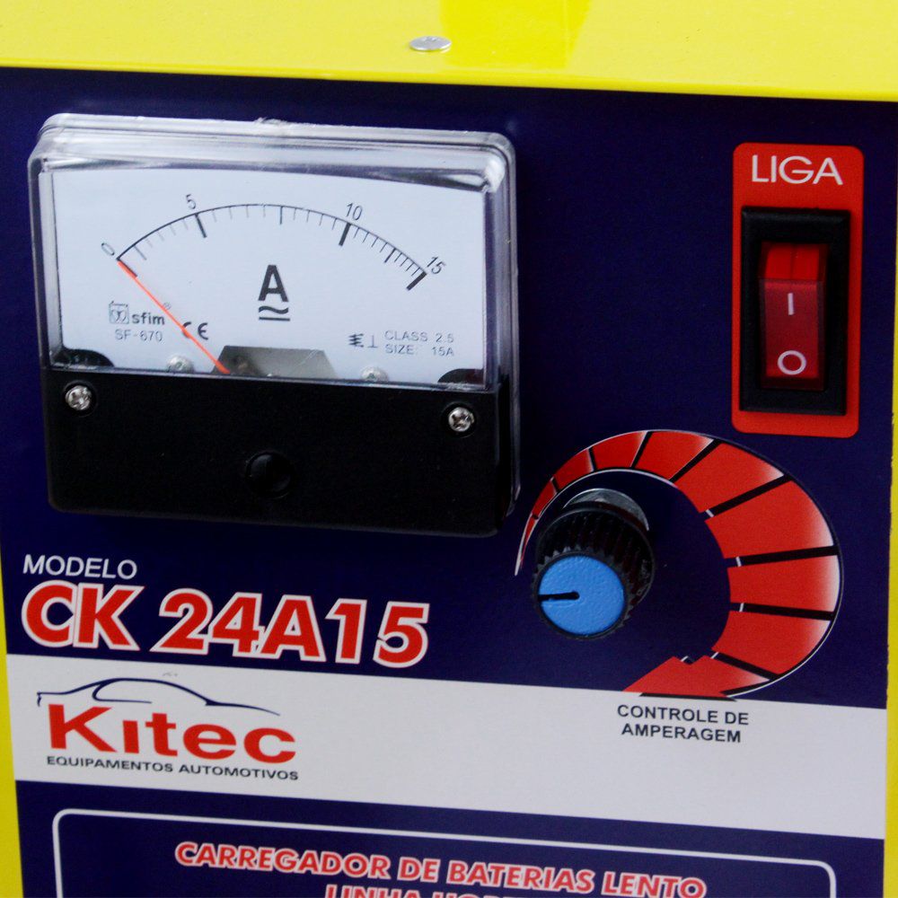 Carregador de Bateria  CK24A15 - Kitec