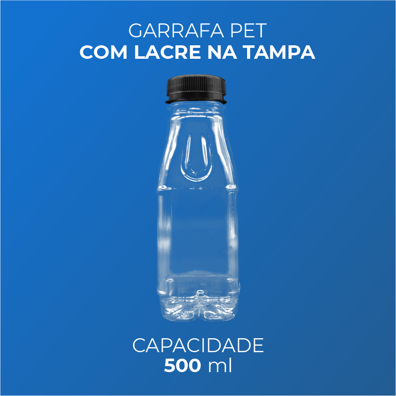 Garrafa PET para Bebidas - 500 ml