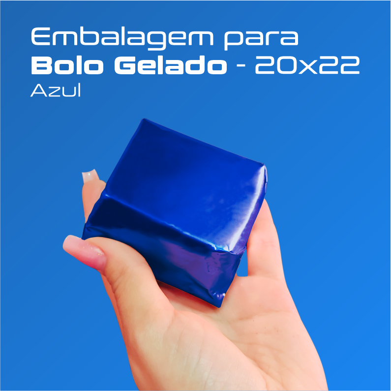 Papel Para Bolo Gelado - 20x22cm - 200 Und