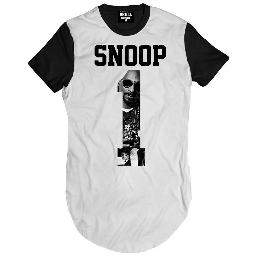 Camiseta Longline Snoop Number One
