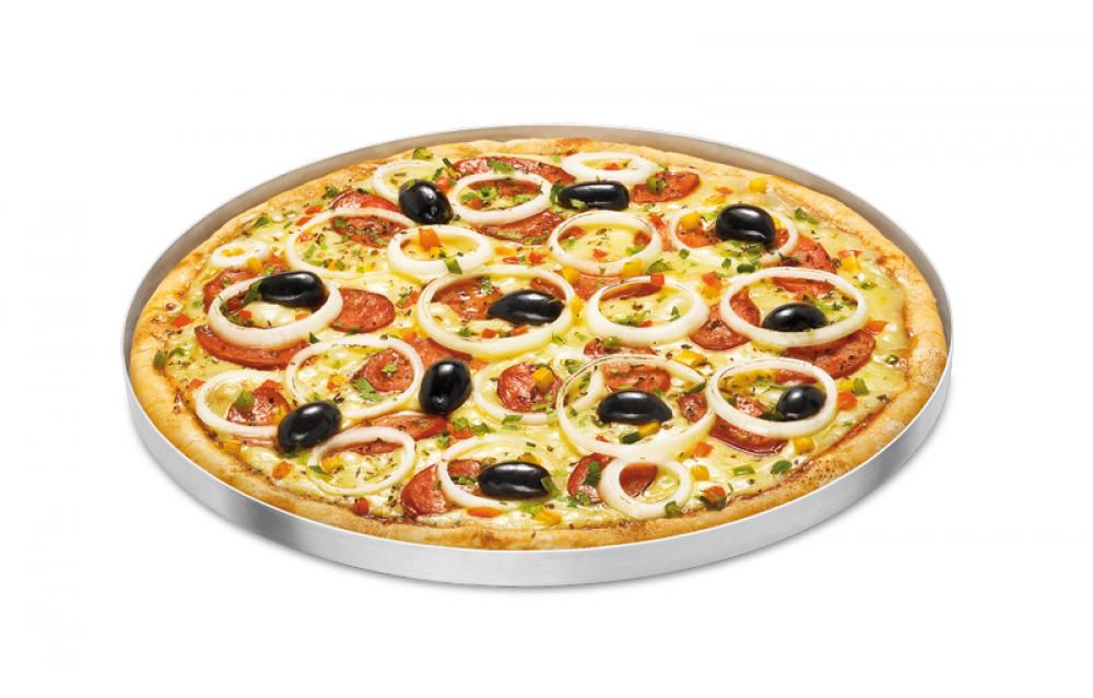 Forma de Pizza 16 cm - Alumínio ABC - Foto 1
