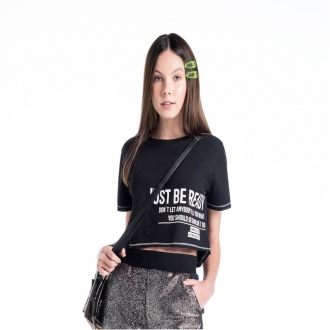 Camiseta Cropped "Just be Ready" 