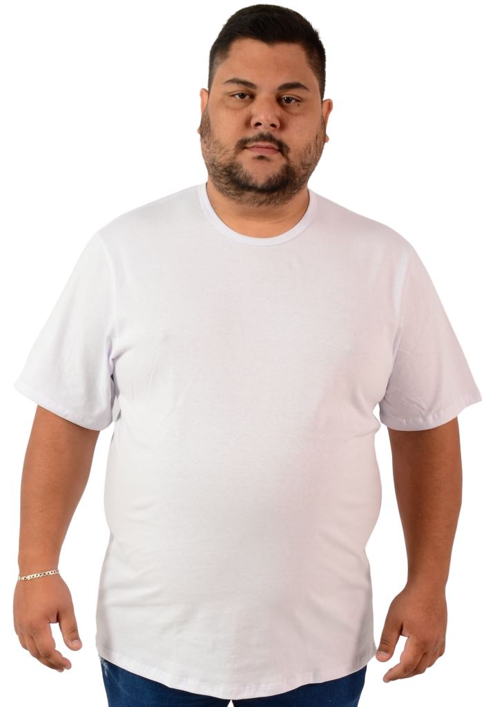 Kit 10 Camisetas Masculina Extra Gola Redonda Cores Sortidas