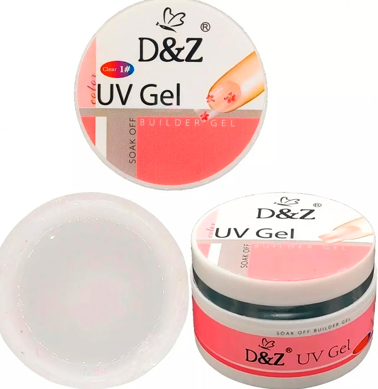 Gel D&Z UV Gel Builder 15G - Clear