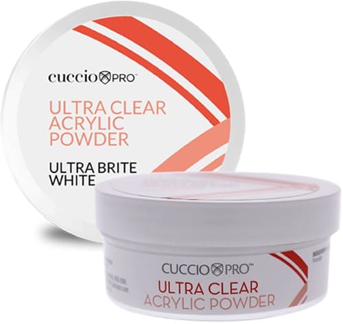 Pó Acrílico Powder Ultra Clear - Clear 45g - White