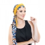 Conjunto Turbante Minimalista com Proteção UV e Tiara de Argolas para mulheres em quimioterapia