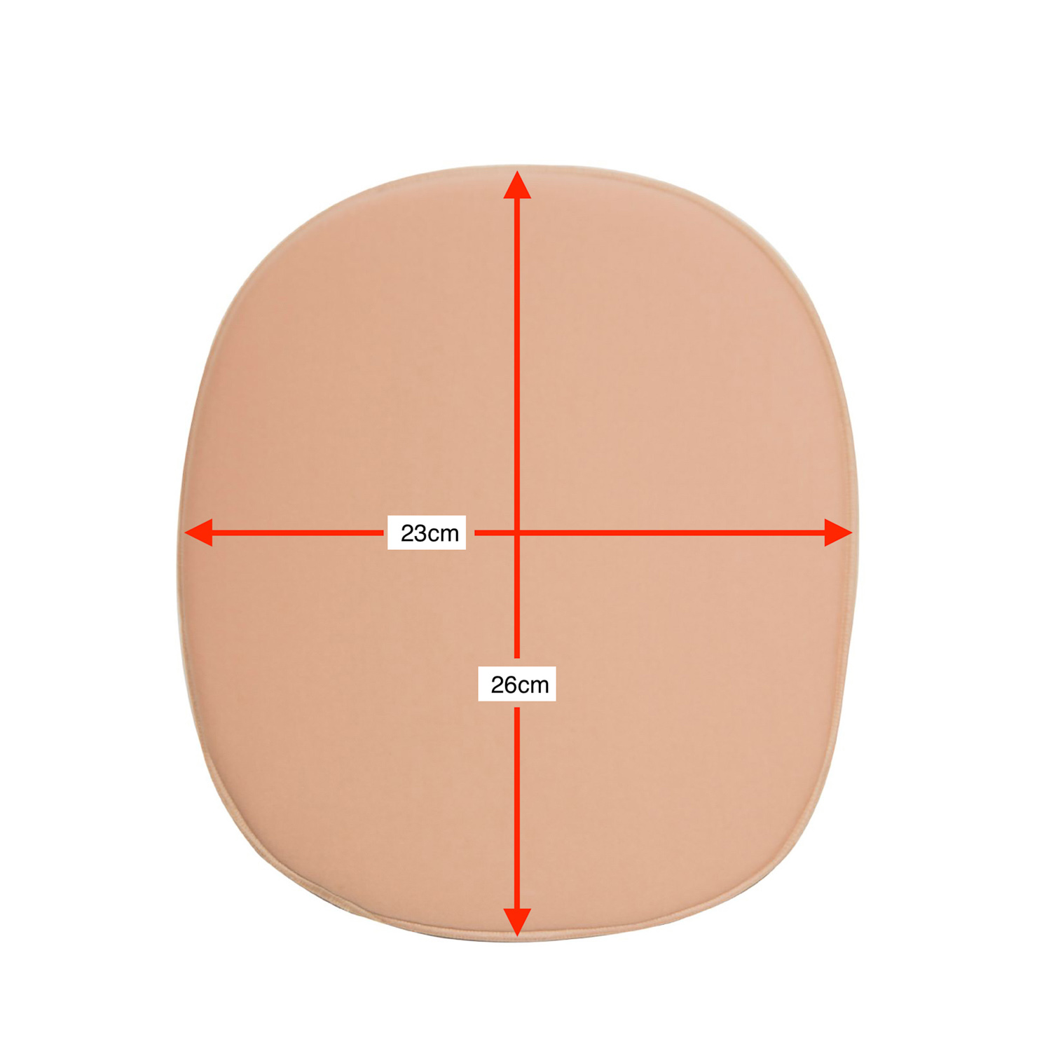 Placa tala rígida pós cirúrgica compressiva oval New Form 90011A para abdômen e costas. Ideal para abdominoplastia lipo  - Cinta se Nova