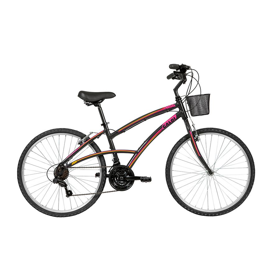 Bicicleta Urbana Aro 26 Caloi 100 Comfort Feminina