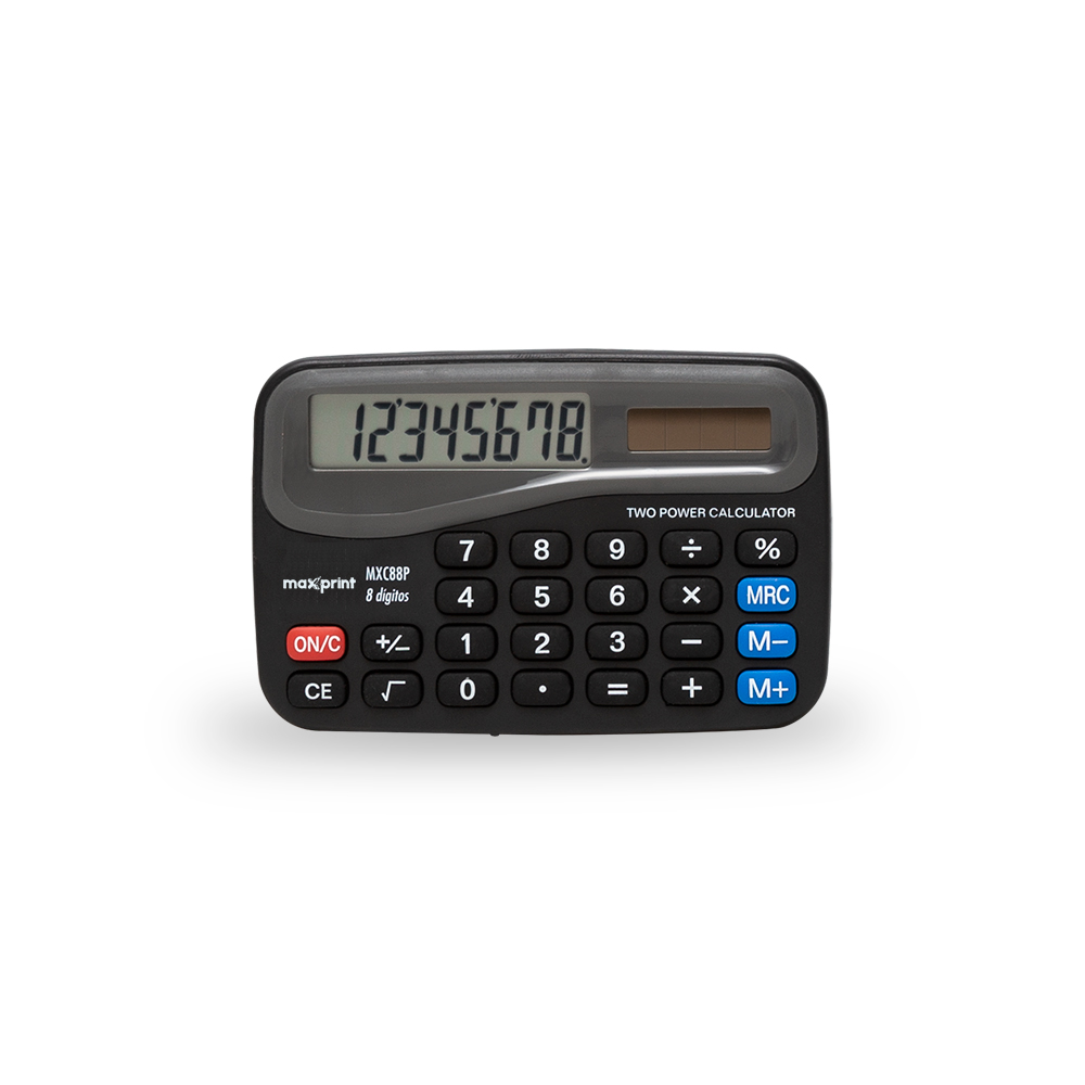 Calculadora de Bolso MX-C88P Maxprint