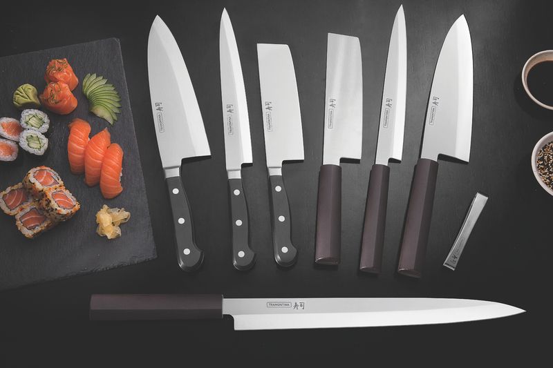 Faca Yanagiba Para Sushi e Sashimi 9" Tramontina