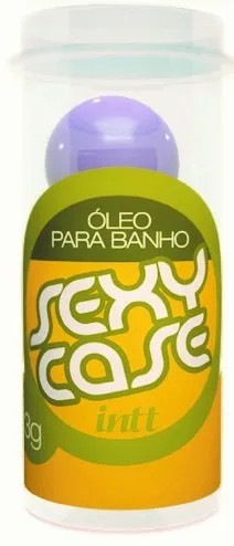 Bolinha Aromatica para Banho  Amarela - Sexy Case Intt