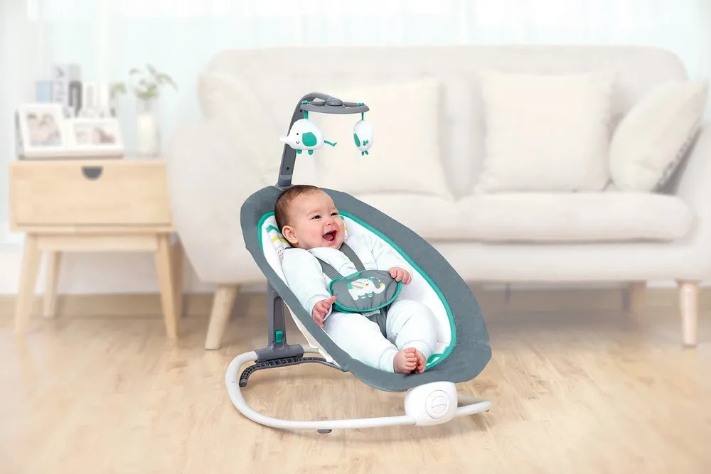 Cadeira Musical Dobrável Vibratória - Encanto Baby