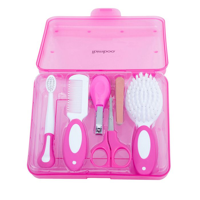 Kit Higiene Ibimboo Infantil Rosa  - Encanto Baby