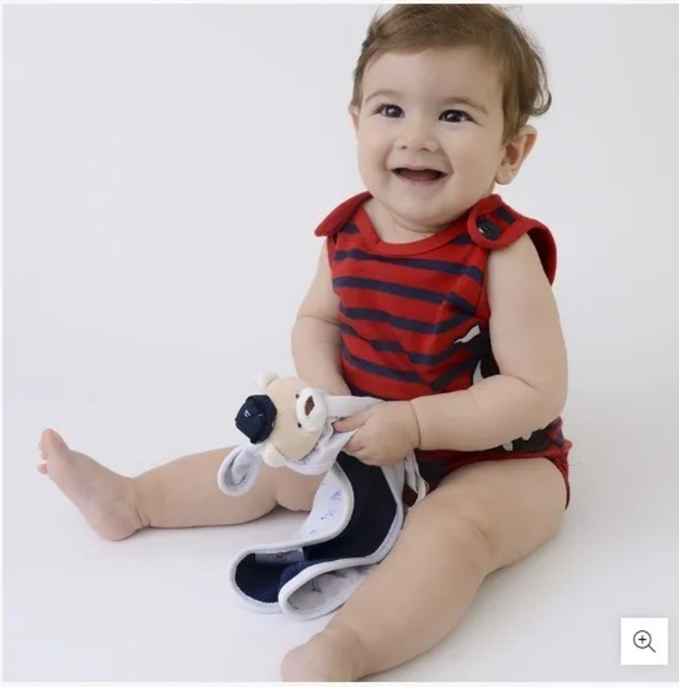 Naninha Para Bebê c/Prendedor De Chupeta Sereia Alana Zip Toys - Encanto Baby