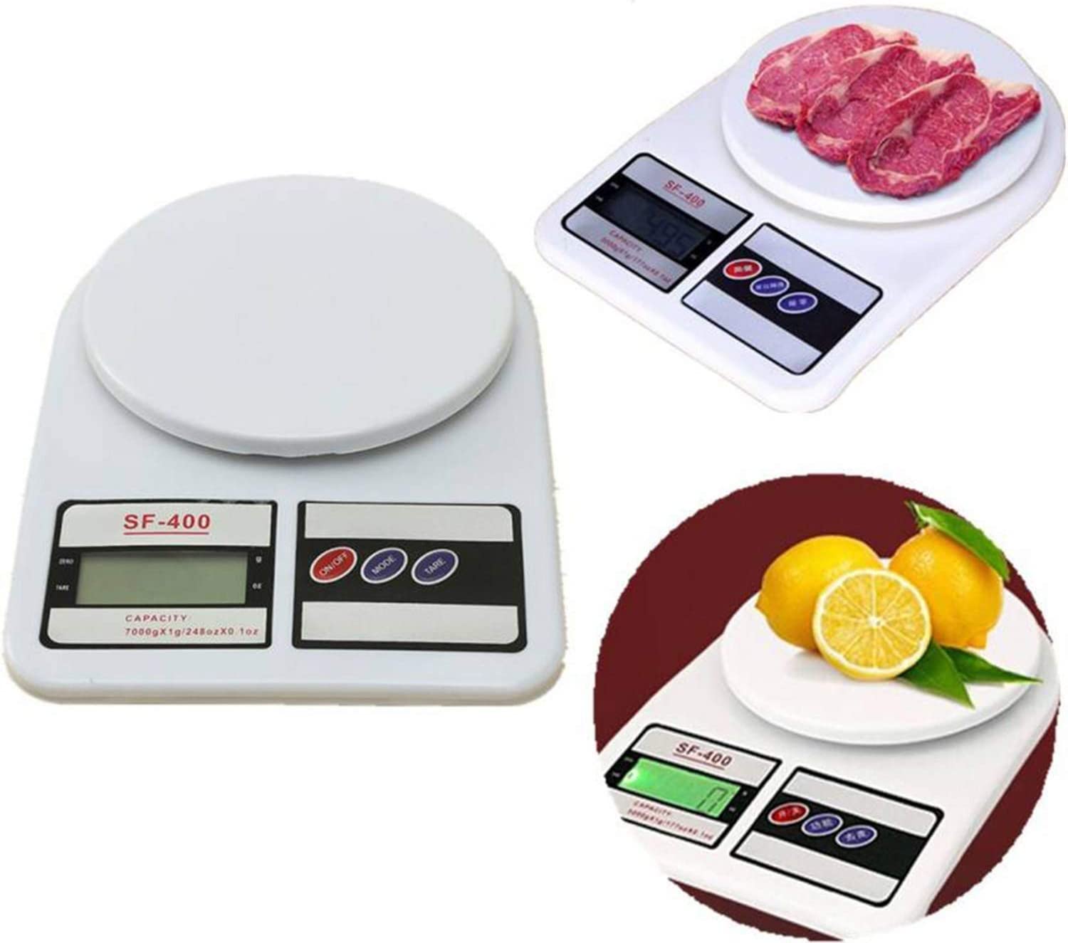 Balança Digital 1g A 10 Kg Cozinha Dieta Fitness