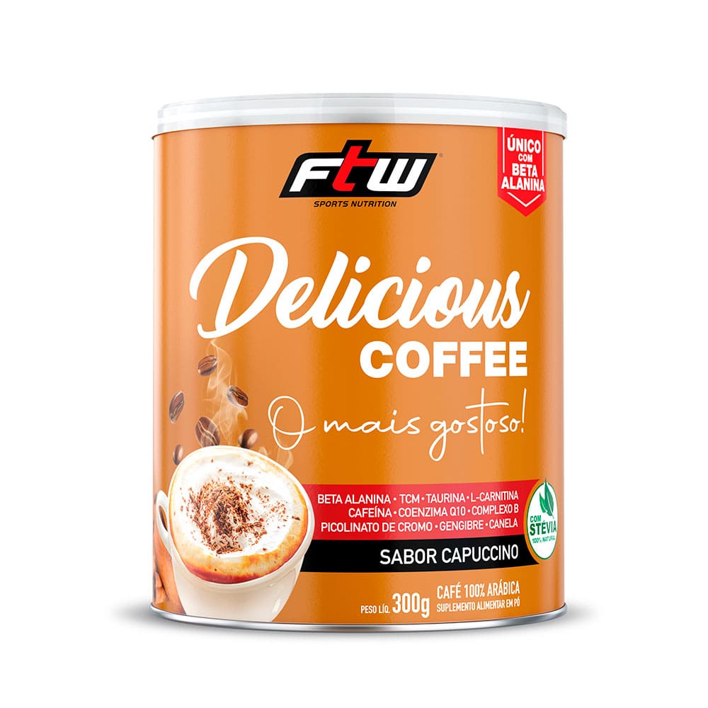 DELICIOUS COFFE (300GR) + BRINDE DELICIOUS COFFEE - FTW