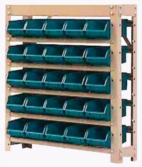 Estante caixa box organizadora para gavetas bin nº 3  ( 25 a 240 Gavetas )