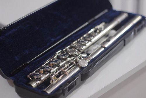 Flauta Transversal Vogga Vsfl 701 Niquelada Com Case