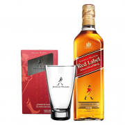 Whisky Red Label + Copo Johnnie