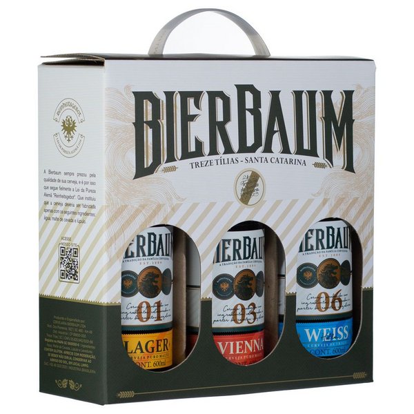 Kit - 3 Cervejas Artesanal Bierbaum
