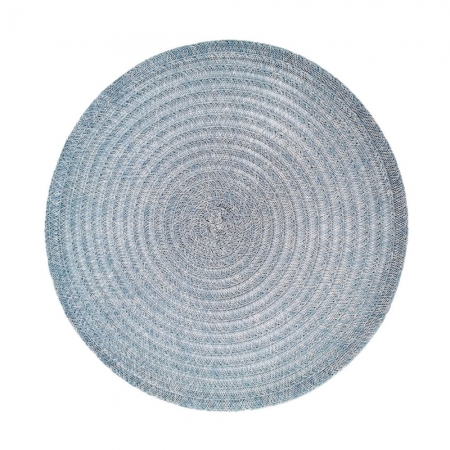 Jogo de Lugar Americano Redondo Lace Azul Marinho 38cm (6 Pcs) -  Yoi