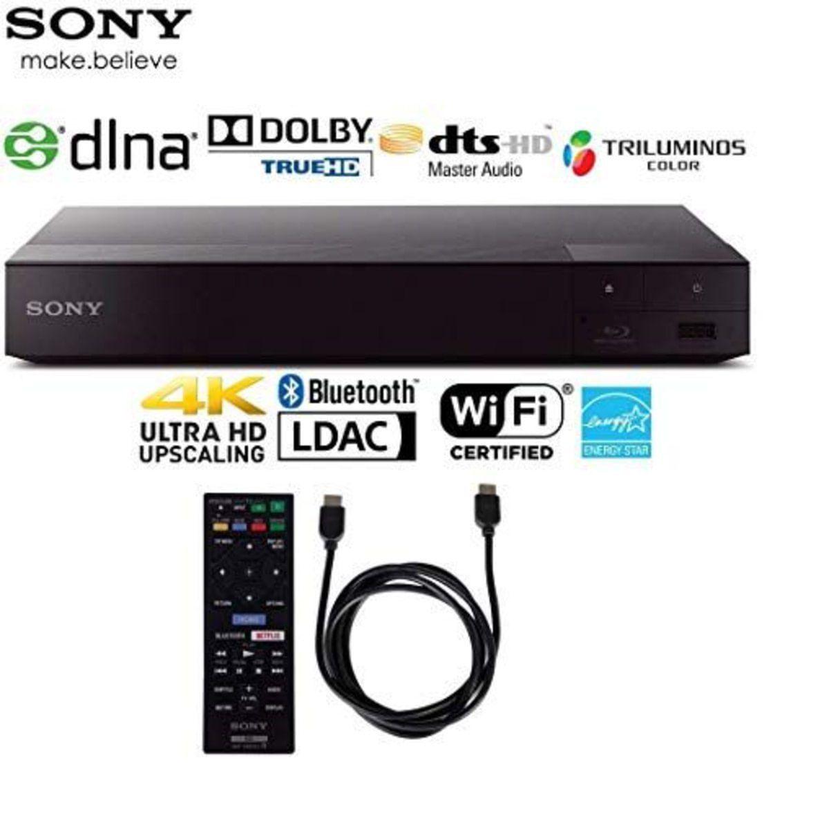 Dvd Blu Ray Sony Bdp S6700 Cd Bluetooth Internet 3d 4k Uhd Hdmi
