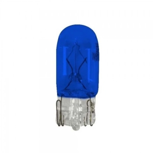 Lampada Pingo T10 Esmagada Azul 12v 5w Caixa Com 10 Unidades