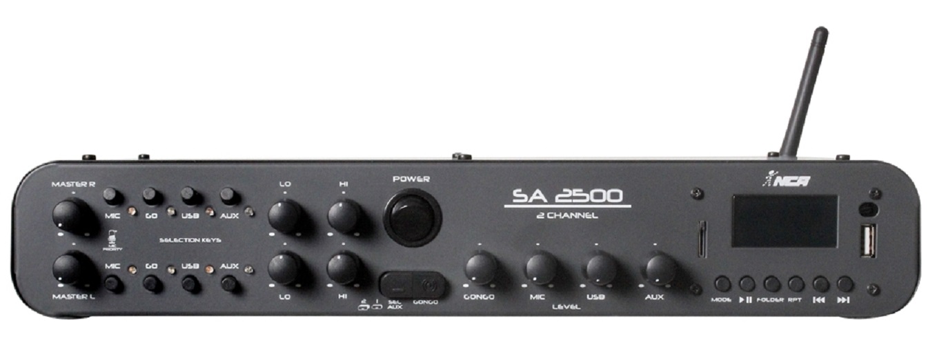 Amplificador Som Ambiente NCA SA2500