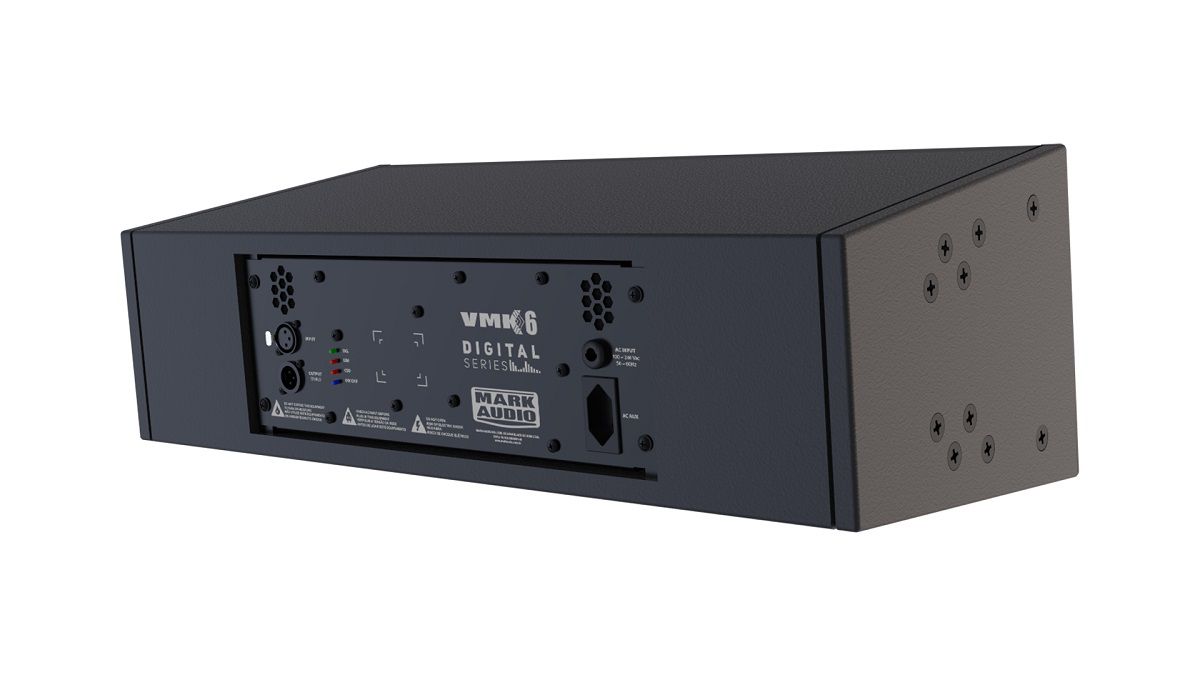 Caixa de Som Amplificada Compact Line Array LMK6 2x6+1DR Mark Audio