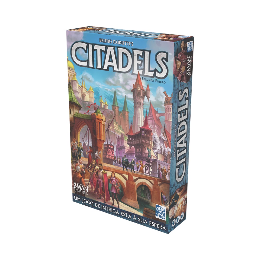 Citadels (2ª Edição) Revisada - Jogo de Cartas - Galápagos Jogos (em português)