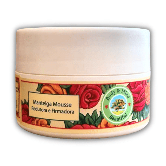 Manteiga Mousse Redutora e Firmadora - 190ml - Linha Beautiful  - Body & Mind Beautiful