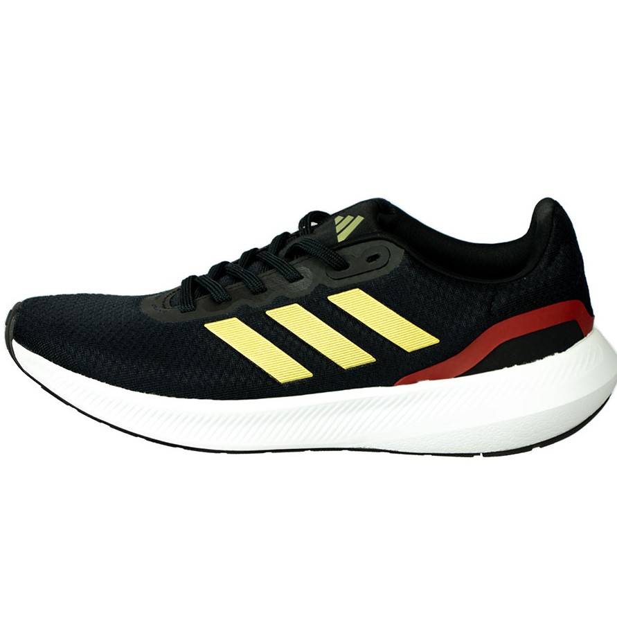 Tênis Adidas Runfalcon 3.0 Preto/Dourado  - Sportime