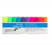 Mini Marca Texto Yoobi - Cores Clássicas - Pack 10 cores