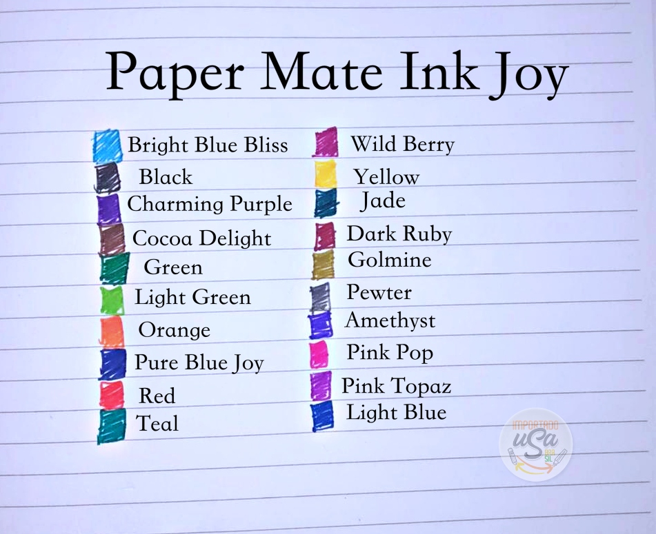 Caneta esferográfica Paper Mate Ink Joy Gel, 0,7mm