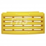 Veneziana Grade Rodapé Para Freezer Expositor Metalfrio - 36 x 67 - Amarelo - Foto 1