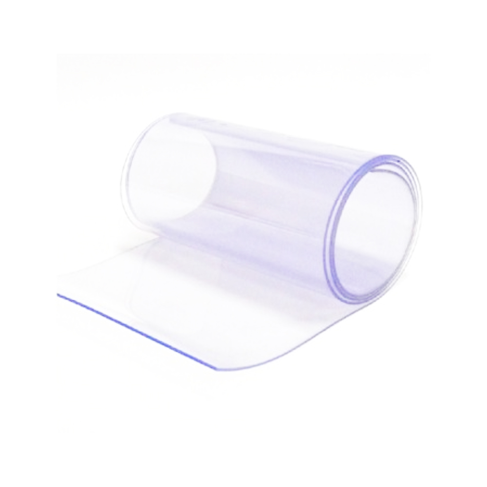 Bobina PVC Transparente 200mm X 2mm 2 Metros - Foto 1
