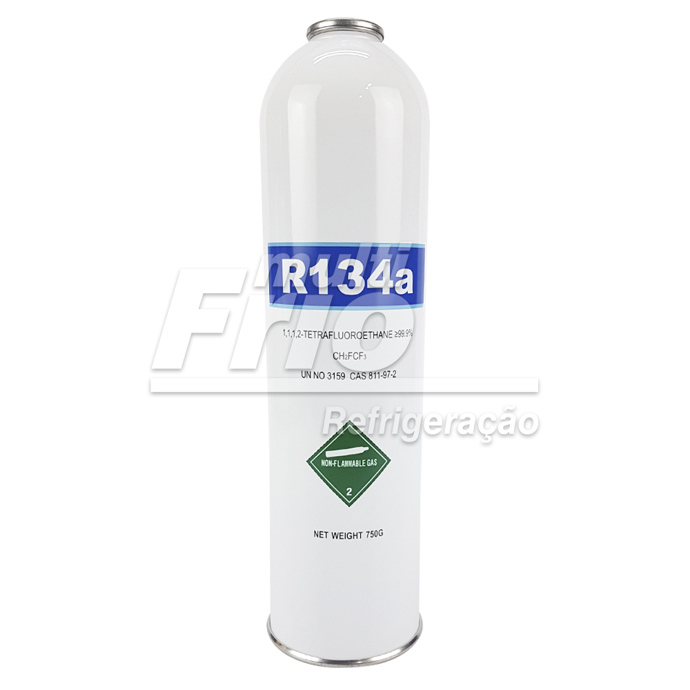 Gás R134a Refrigerante Lata De 0,750kg + Válvula Acionadora Para Lata Gás R134 MP39 R410a R22