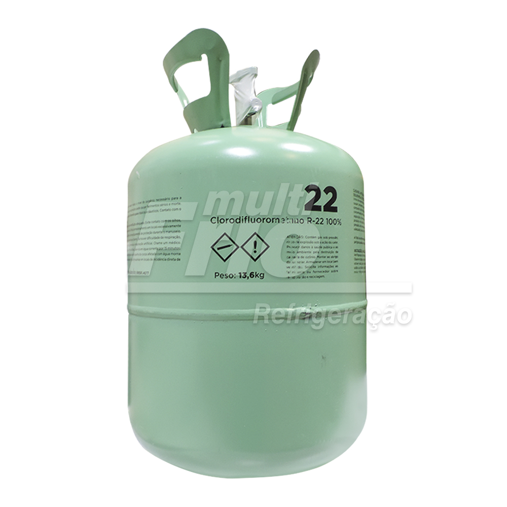 Gás R22 Refrigerante Botija 13,6kg