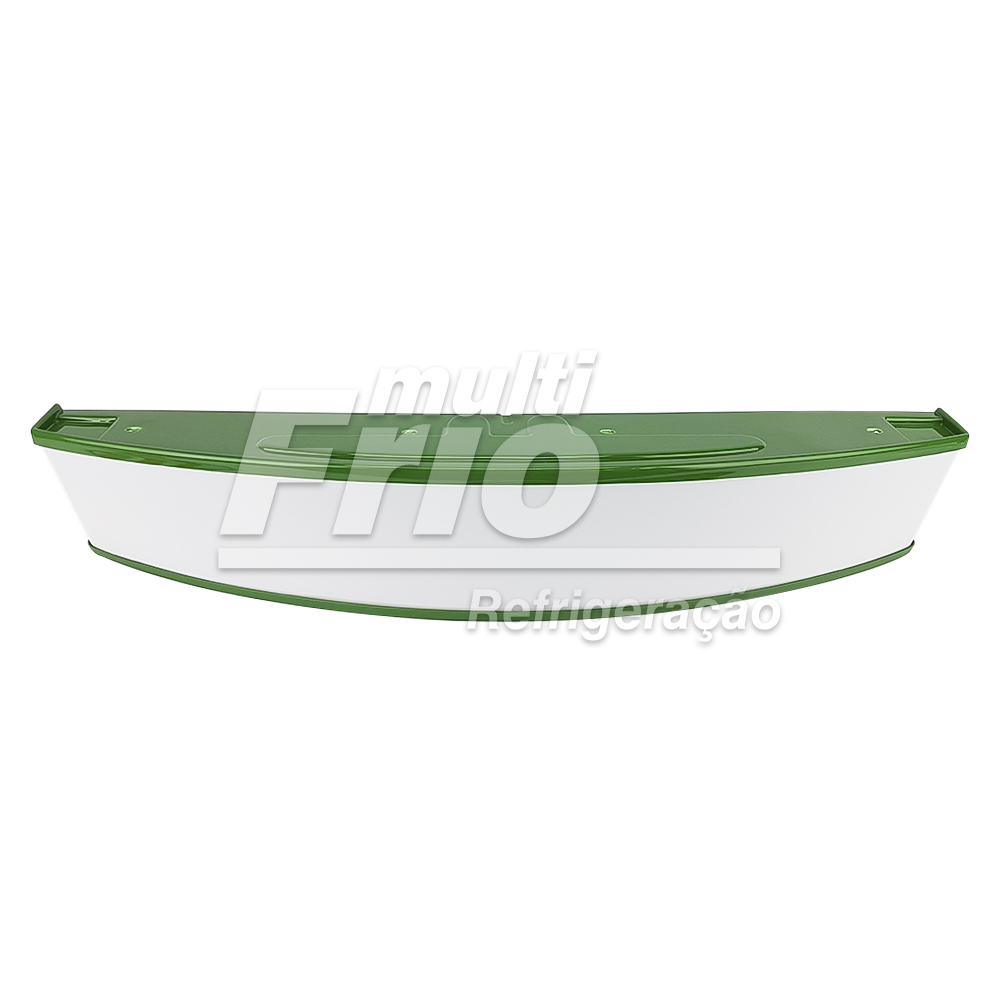 Kit Testeira Para Freezer Expositor Metalfrio - Verde Escura