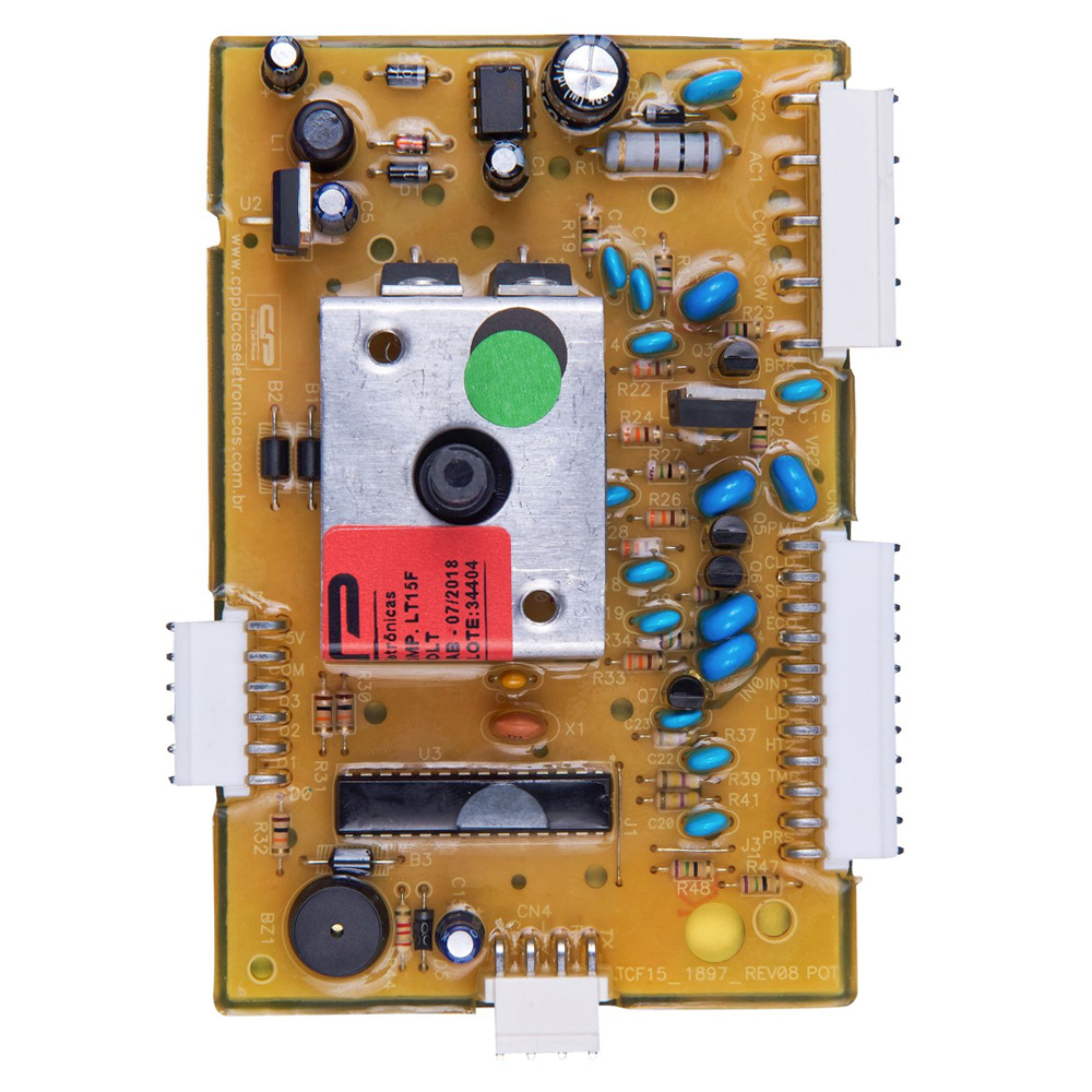 Placa Eletrônica Potência Para Lavadora Electrolux LT15F Bivolt CP 1445