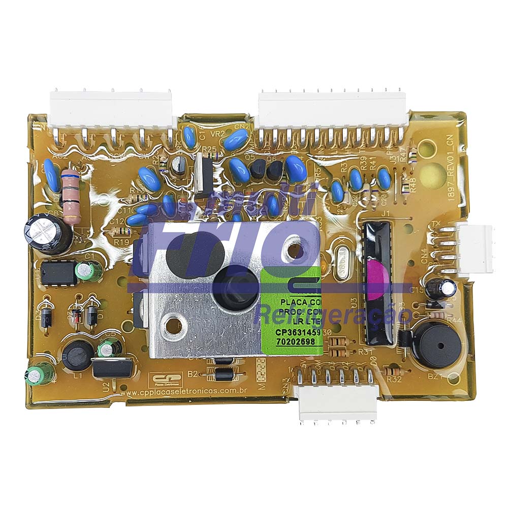 Placa Eletrônica Potência Para Lavadora Electrolux LTE12 Versão 3 Bivolt CP 1459 - Foto 1