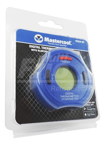 Termo Higrômetro Digital Bluetooth Mastercool para Medições de Temperatura e Umidade