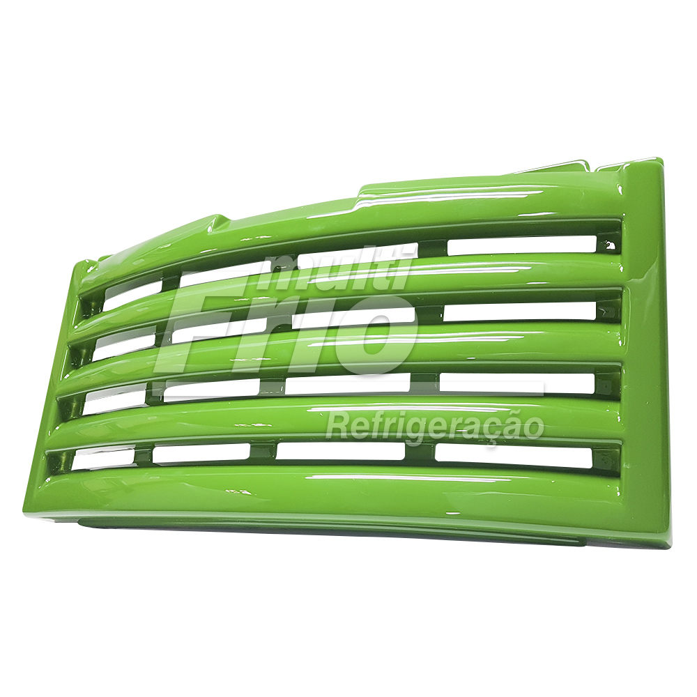 Veneziana Grade Rodapé Para Freezer Expositor Metalfrio - 36 x 67 - Verde Escura