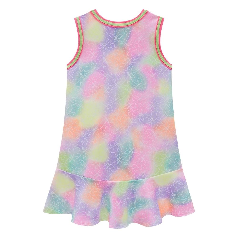 Vestido Infantil Tie-Dye Festa do Neon
